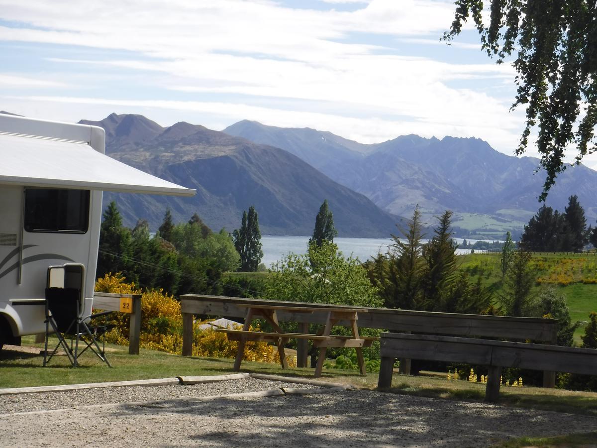 Mt Aspiring Holiday Park Hotel Wanaka Bagian luar foto